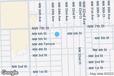 Map image of the property - 3429 NW 5th St