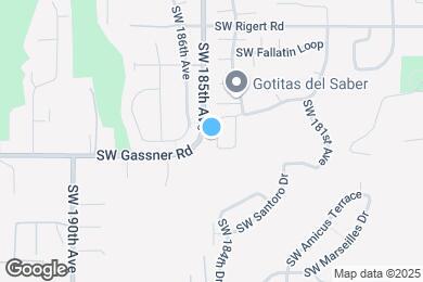 Map image of the property - 8500 SW 184th Loop