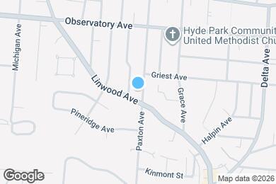 Map image of the property - 1209 Paxton Ave