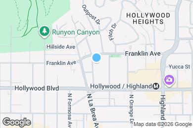 Map image of the property - 1770 El Cerrito Pl