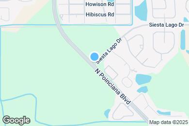 Map image of the property - 5095 Siesta Lago Dr