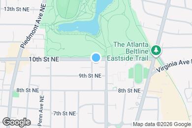Map image of the property - 411 10th St NE