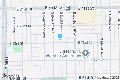 Map image of the property - 7250 S Euclid Ave