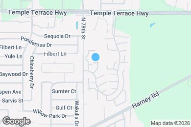 Map image of the property - 8626 Cattail Dr