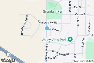 Map image of the property - 805 Blue Mounds St