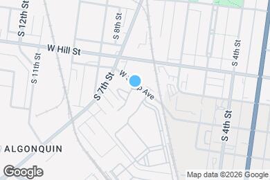 Map image of the property - Derby Row | Student Housing