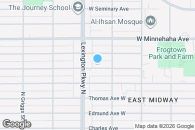 Map image of the property - 1073 Blair Ave