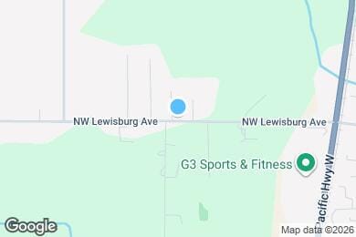 Map image of the property - 405 NW Lewisburg Ave