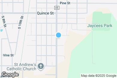 Map image of the property - 1007 SE 13th St