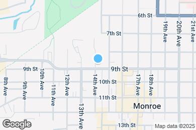 Map image of the property - 1403 9th St