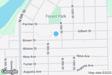 Map image of the property - 816 Brown St