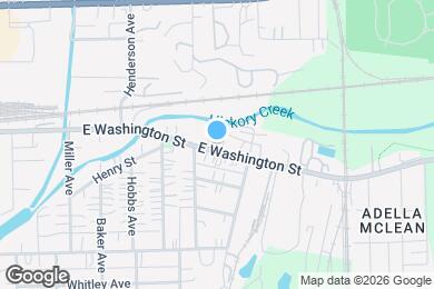 Map image of the property - 809 E Washington St