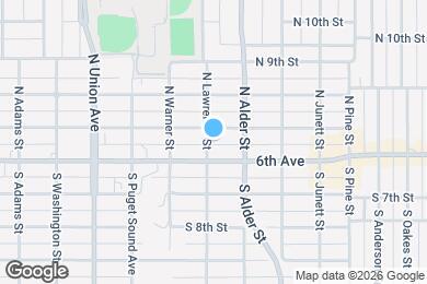 Map image of the property - 621 N Lawrence St