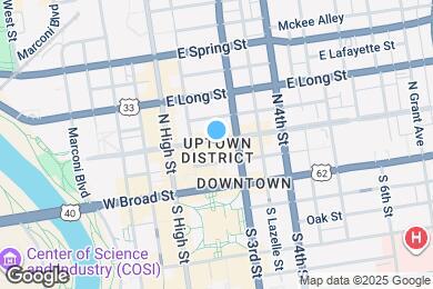 Map image of the property - 63 E Gay St