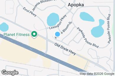 Map image of the property - 1027 Magnolia Blossom Ct