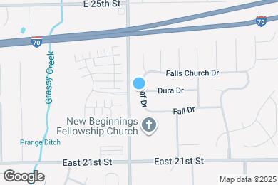 Map image of the property - 2244 Leaf Dr