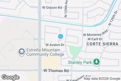 Map image of the property - 3113 N 130th Ave