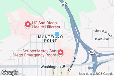 Map image of the property - 4175 4th Ave