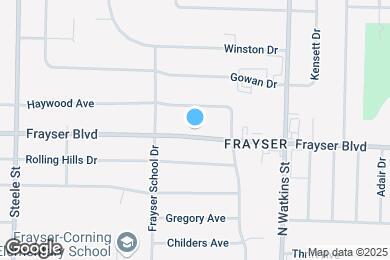 Map image of the property - 1692 Frayser Blvd