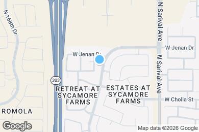 Map image of the property - 11641 N 165th Ln