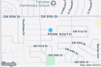 Map image of the property - 2501 SW 91st St