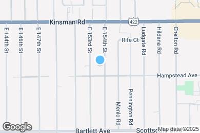 Map image of the property - 3600 E 154th St