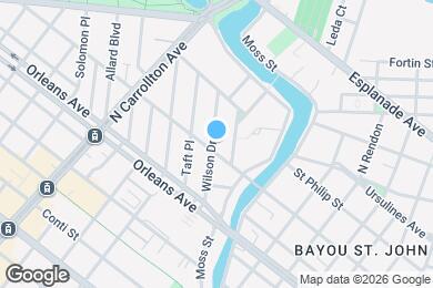 Map image of the property - 906 Wilson Dr