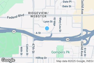 Map image of the property - 1304 49th St