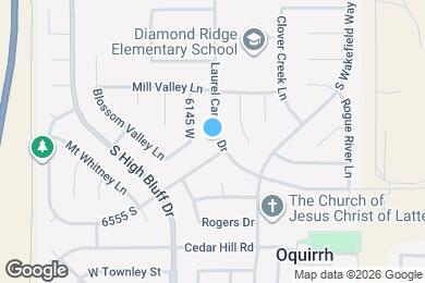 Map image of the property - 6444 S Laurel Canyon Dr