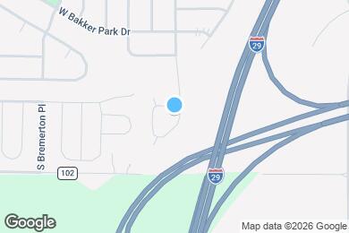 Map image of the property - 5901 S Mandy Ave