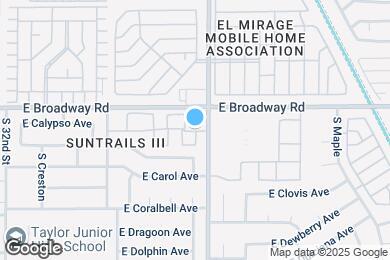 Map image of the property - 440 S Val Vista Dr