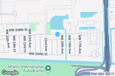Map image of the property - 2025 NW 206th St