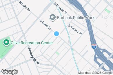 Map image of the property - 211 W Verdugo Ave