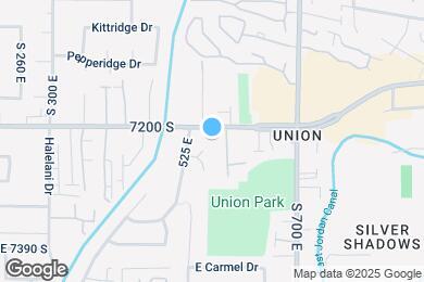 Map image of the property - 564 E 7215 S