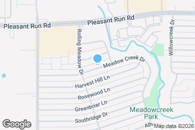 Map image of the property - 1217 Meadow Creek Dr