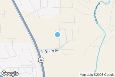 Map image of the property - 3923 S White Ash Dr