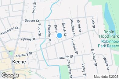 Map image of the property - 186 Roxbury St