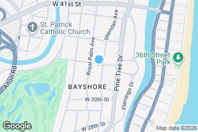 Map image of the property - 3190 Sheridan Ave