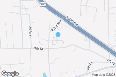 Map image of the property - Central Highlands Apartment Homes
