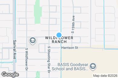 Map image of the property - 16005 W Morning Glory St