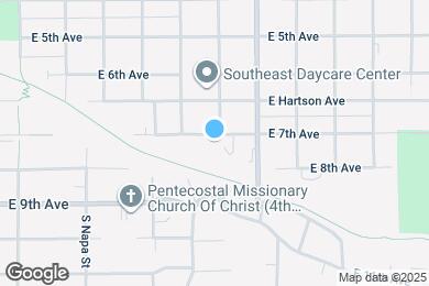 Map image of the property - 2226 E 7th Ave