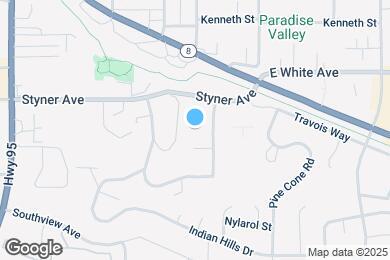 Map image of the property - 1487 Northwood Dr