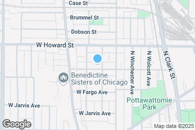 Map image of the property - 2040 W Birchwood Ave