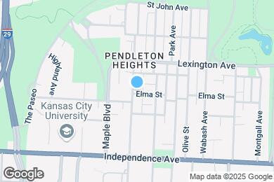 Map image of the property - 337 Garfield Ave