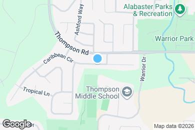 Map image of the property - 1133 Caribbean Cir