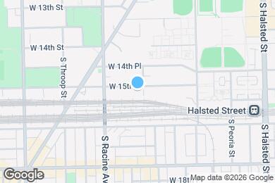 Map image of the property - 1111 W 15th St