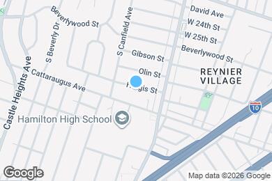 Map image of the property - 9048 Hargis St