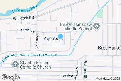 Map image of the property - 1208 Cape Cod Dr