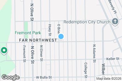 Map image of the property - 1802 O Brien St