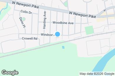 Map image of the property - 203 Silview Ave